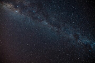 Wall Mural - Scenic shot of the Milky Way on a dark sky background