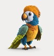 Tropical Tweets: Parrot-inspired Stickers for Every Occasion