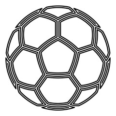 Sticker - Soccer ball icon