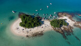 Fototapeta  - Aerial Drone View of Ilha Grande, Rio de Janeiro, Brazil