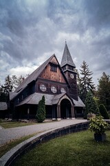 Sticker - Stahnsdorf church building in Germany