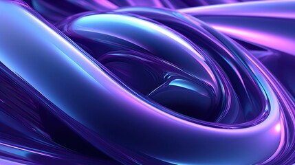 Wall Mural - Abstract purple and blue futuristic website A professional generative AI