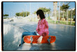 © Nikita Sursin/Stocksy - Teen girl posing in a skate park
