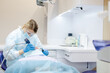 © Oleksii Syrotkin/Stocksy - Surgical attire. Proficient dentist. Medical procedure. Healthcare