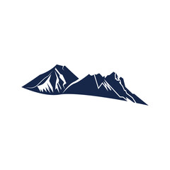 Sticker - mountain logo icon