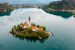 © Mauro Grigollo/Stocksy - Church On An Island In A Lake