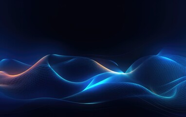 Wall Mural - modern black background line light abstract