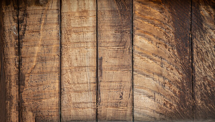 Wall Mural - Old brown grunge wooden background texture