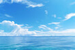 a beautiful blue sea background