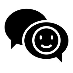 positive feedback glyph 