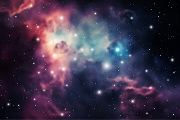 Wall Mural - outer space futuristic background with cosmos and sky. cosmic background. universe background. galax