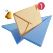© IWayan - 3D send mail concept illustration