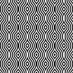 Aufkleber - Herringbone pattern. Seamless geometric art deco design background. Vector image