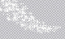 White Png Dust Light. Bokeh Light Lights Effect Background. Christmas Background Of Shining Dust. Christmas Glowing Light Confetti And Spark Overlay. Shimmering Dust. Festive Designs.