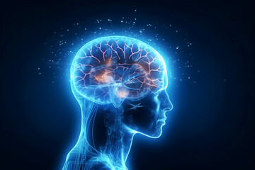human brain scan