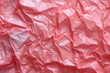 pink plastic bag background texture made with generative ai