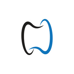 Poster - tooth logo icon