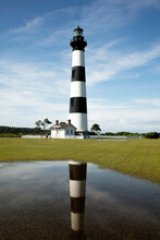 View Of Bodie Island Lighthouse In North Carolina