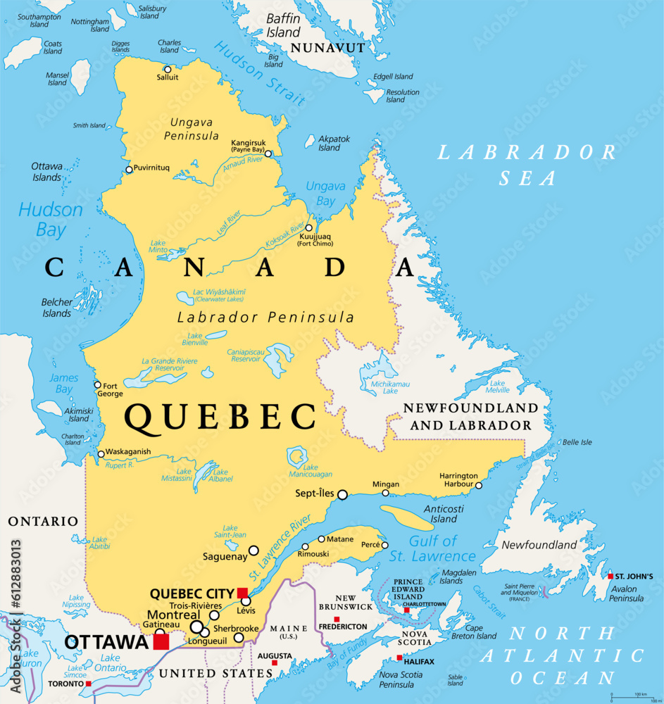 Quebec Political Map Contest] The Republic Of Quebec And The