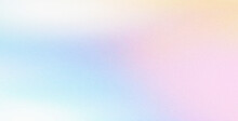 Purple Pink Blue White Pastel Grainy Gradient Background, Grainy Texture Effect, Web Banner Design Copy Space