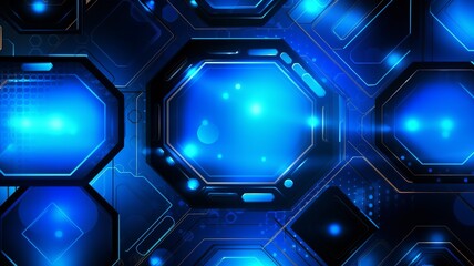 Futuristic cyberspace digital illustration, generative ai