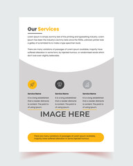 Corporate company profile brochure, annual, booklet business proposal layout concept design, report, cover with creative shapes, book cover, corporate company profile