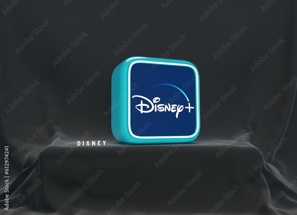 Disney+, Disney, It is a visual design. - Social Media Background ...