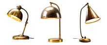 Collection Of Various Modern Desk Lamps Isolated On A Transparent Background