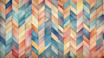 Poster - Abstract geometric pattern. Generative ai