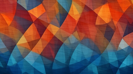 Aufkleber - A vibrant and colorful abstract background. Generative ai