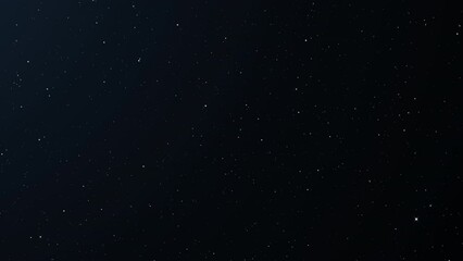Wall Mural - through space, starfield. blinking stars. seamless loop abstract particles background.