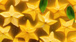 Background of Starfruit , HD, Decorate with water drops, Background Wallpaper, Desktop Wallpaper , Generative Ai