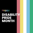 Banner for Disability Pride Month