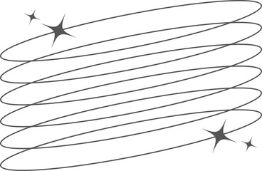 Wall Mural - aesthetic frame shape. outline minimal graphic elements with stars. abstract boho arch with sparkles