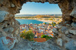 Nafplio, Greece. View over the town from Palamidi Fortress 