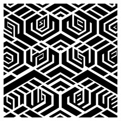 Wall Mural - Geometric illusion vector icon abstract graphic design