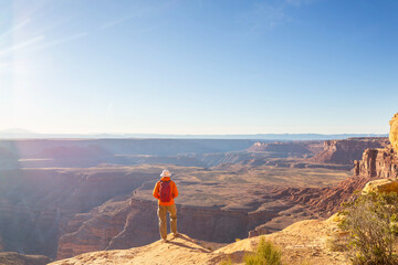 Canvas Print - Hike in Utah