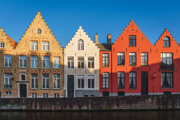 Wall Mural - Historic buildings in Bruges, Belgium