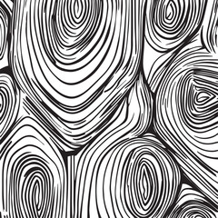 Wall Mural - Wood lines pattern texture Illustration drawing eps10	
