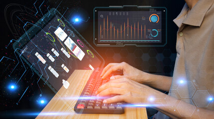 The concept of using AI to process and analyze