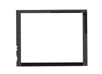 Canvas Print - film frame border strip analog png kodak negative	
