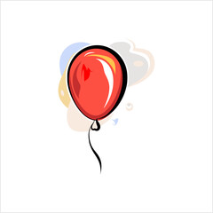 Sticker - Balloon Creative Stylish M_2306001