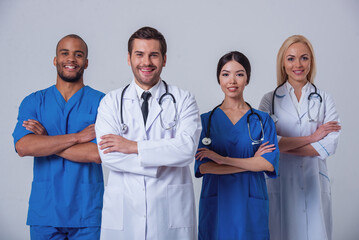 Group of medical doctors