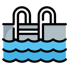 Poster - Swimming Pool Icon 