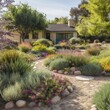 © stockphoto.universe - Water-wise Landscaping - Drought-resistant Garden or Landscape that Reduces Water Consumption