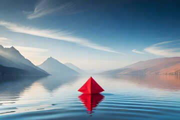 Wall Mural - boat in the sea