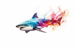 © Brijesh - Abstract colorful shark fish