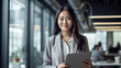 © Neuroshock - Young Asian business woman created with generative AI technology