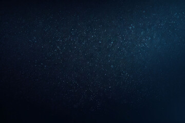 Wall Mural - starry night: abstract animation of a blue galaxy in space