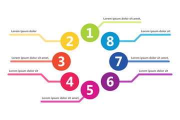 Infographic design templates for business and education can be replaceable. Vector illustration. Process infographic.